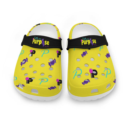 POP KID'S LOGO PRTNT TAXI Children's Hole Shoes
