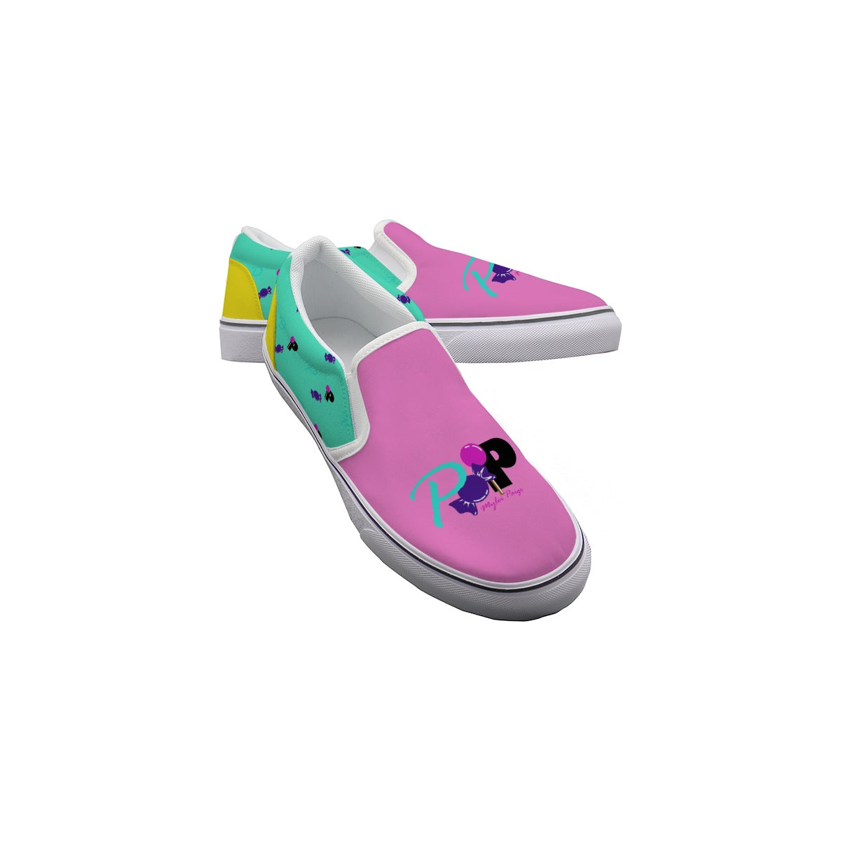 POP Kid's MULTI COLOR Slip On Sneakers