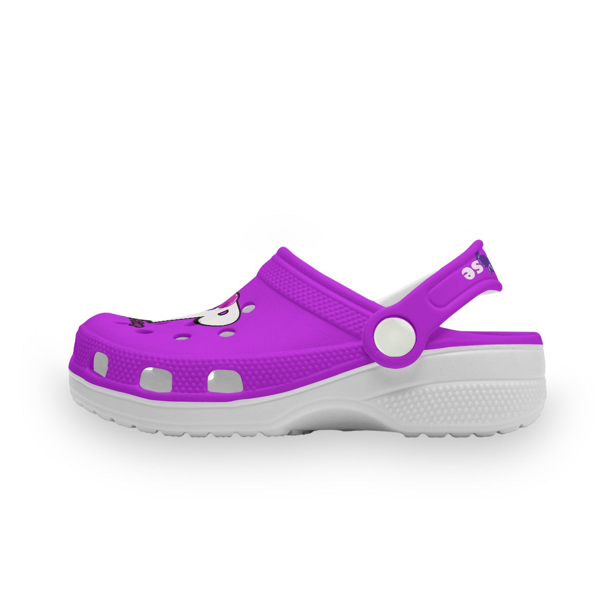 POP KID'S PURPLE Children's Hole Shoes