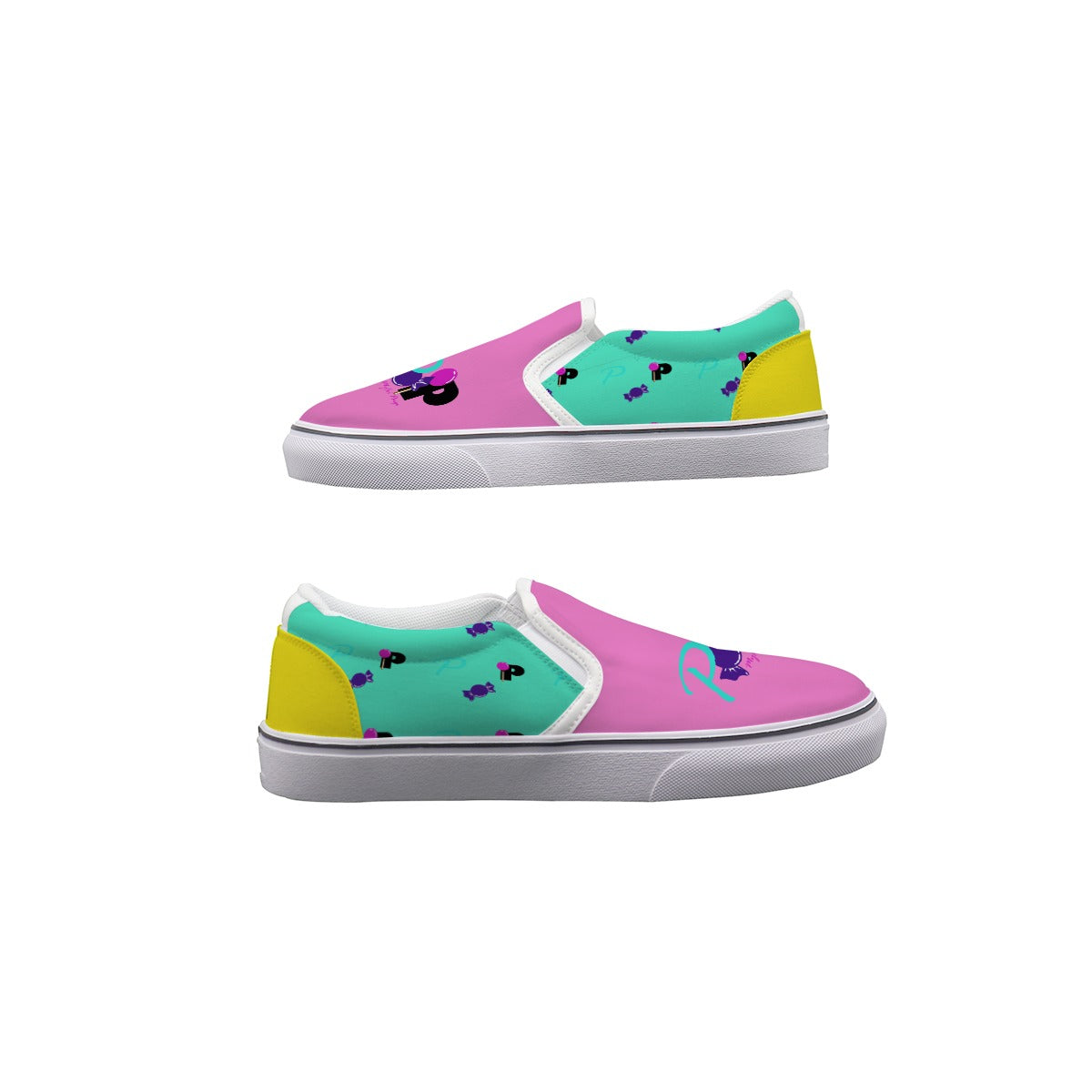 POP Kid's MULTI COLOR Slip On Sneakers
