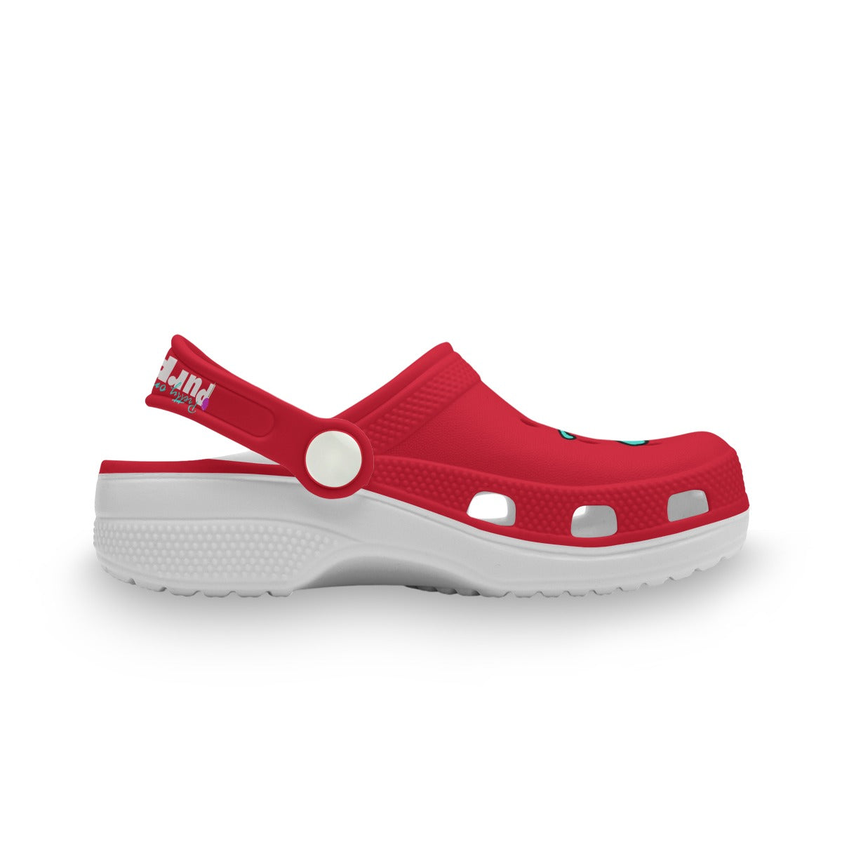 POP KID'S RED Children's Hole Shoes