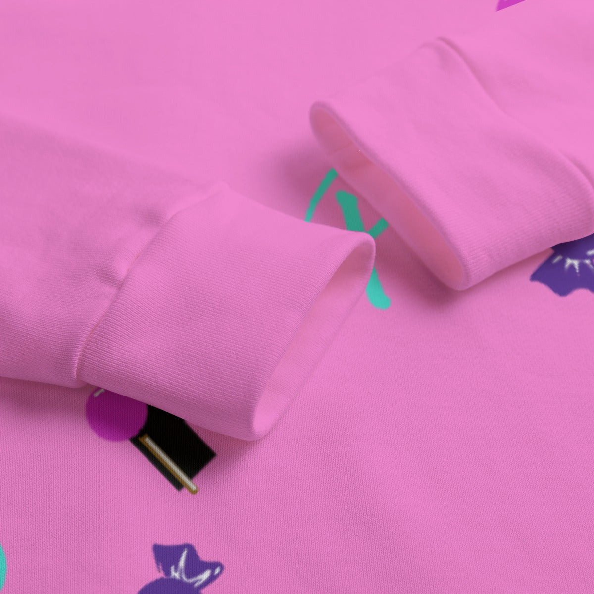 Pop Kid's Pink Candy rain  Pullover Hoodie