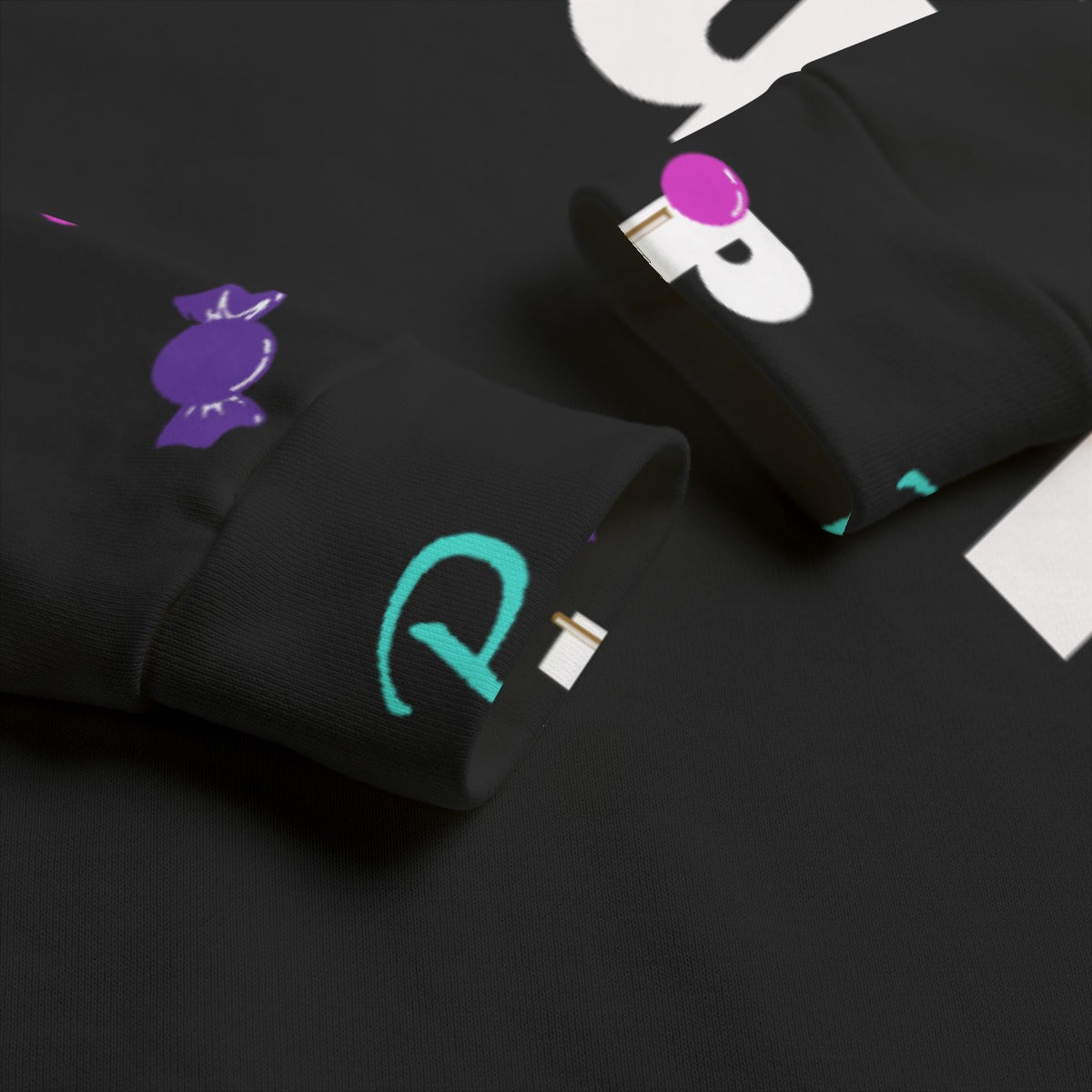 Pop Kid's Pretty All Over Black Pullover Hoodie